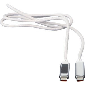 Nylon t�lt�k�bel, feh�r