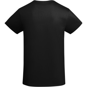 Roly Breda frfi organikus pamut pl, Solid black (T-shirt, pl, 90-100% pamut)